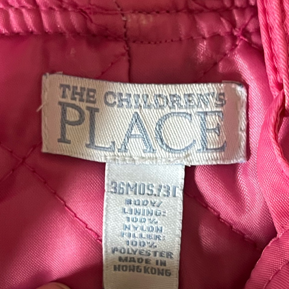 The Children's Place Pink Snow Bib Overalls - Picture 6 of 7